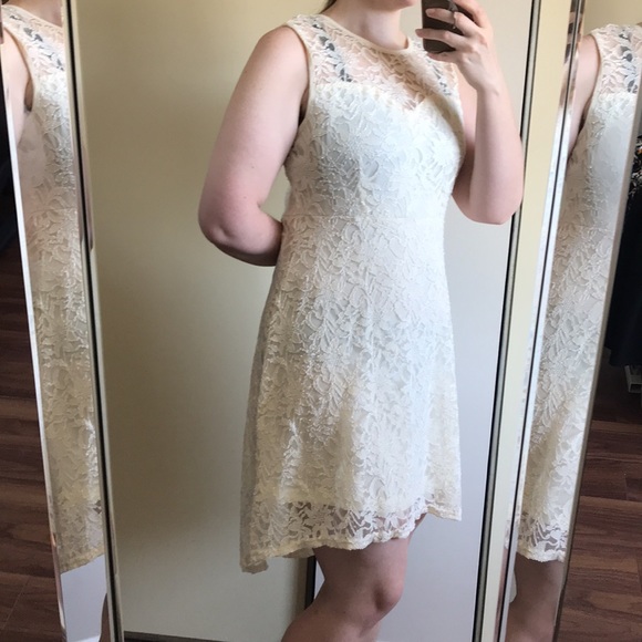 White lace dress - Picture 5 of 5